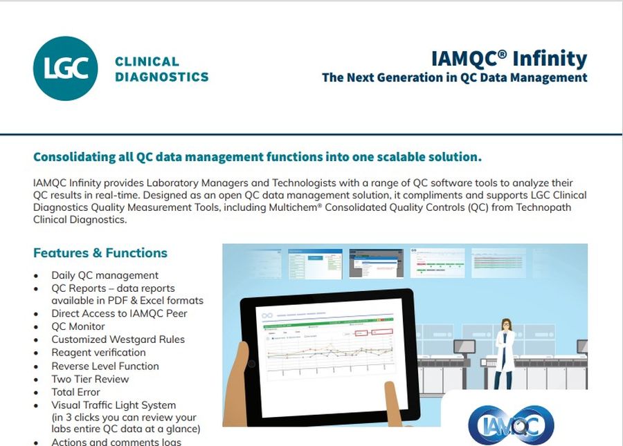 IAMQC Infinity Information Sheet